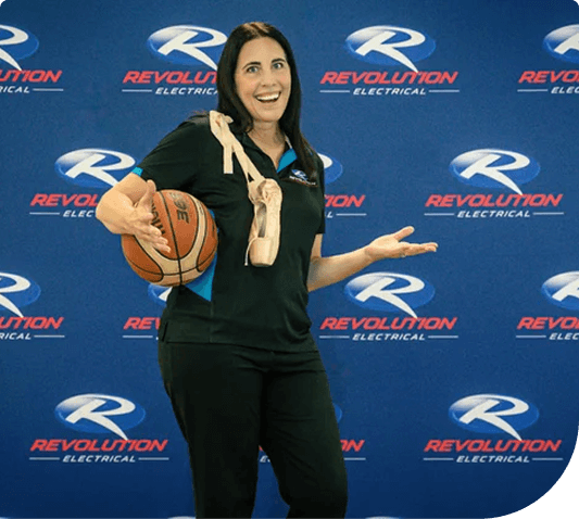 Sharlene Super Chill at Revolution Electrical